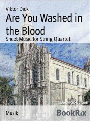 cover image of Are You Washed in the Blood